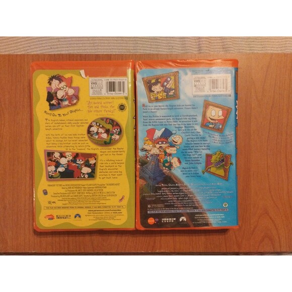 The Rugrats Movie & Rugrats in Paris on VHS - Picture 2 of 7